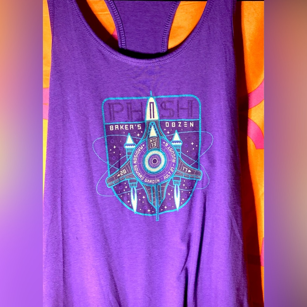 Phish 2017 Tour Baker’s Dozen Madison Square Garden New York Concert Tank Top M